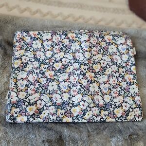 New Wild Sage Floral Set Of 6 100% Cotton Napkins Pansies Violas Placemats